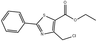 ethyl 4-(chloroMethyl)-2-phenylthiazole-5-carboxylate Structure