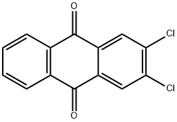 2,3-Dichloroanthraquinone 구조식 이미지