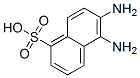 5,6-diaminonaphthalene-1-sulphonic acid Structure