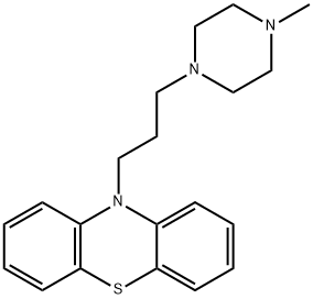 10-[3-(4-methyl-1-piperazinyl)propyl]-10H-phenothiazine  구조식 이미지