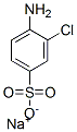 sodium 3-chlorosulphanilate Structure