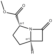 1-Azabicyclo[3.2.0]heptane-2-carboxylicacid,7-oxo-,methylester,cis-(9CI) Structure