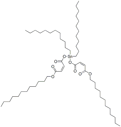 dodecyl (Z,Z)-6,6-didodecyl-4,8,11-trioxo-5,7,12-trioxa-6-stannatetracosa-2,9-dienoate Structure