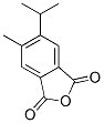 5-isopropyl-4-methylphthalic anhydride Structure
