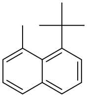 1-(tert-butyl)-8-methylnaphthalene Structure