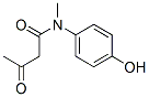 N-(4-hydroxyphenyl)-N-methyl-3-oxobutyramide Structure
