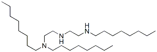 N,N-dioctyl-N'-[2-(octylamino)ethyl]ethylenediamine Structure