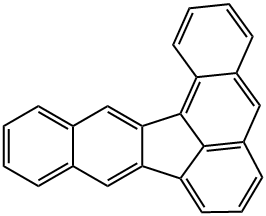 DIBENZO(A,K)FLUORANTHENE Structure