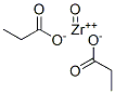 Zirconyl propionate Structure