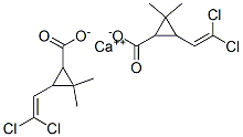 칼슘비스[3-(2,2-디클로로비닐)-2,2-디메틸시클로프로판카르복실레이트] 구조식 이미지
