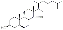 5α-Cholestan-3β-ol-d7 구조식 이미지