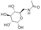 6-Acetamido-6-deoxy-ALPHA-D-glucopyranose Structure