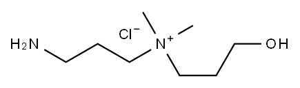 3-aminopropyl-3-hydroxypropyldimethylammonium chloride 구조식 이미지