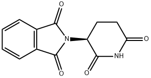 (?)-Thalidomide структурированное изображение