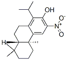 2-Phenanthrenol, 4b,5,6,7,8,8a,9,10-octahydro-4b,8,8-trimethyl-1-(1-methylethyl)-3-nitro-, (4bS,8aS)- Structure