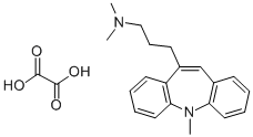 10-(3-(디메틸아미노)프로필)-5-메틸-5H-디벤즈(b,f)아제핀옥살레이트 구조식 이미지