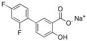 sodium 2',4'-difluoro-4-hydroxy[1,1'-biphenyl]-3-carboxylate 구조식 이미지