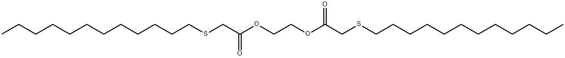 ethylene bis[(dodecylthio)acetate] 구조식 이미지