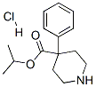 isopropyl 4-phenylpiperidine-4-carboxylate hydrochloride 구조식 이미지