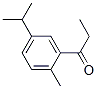 5'-isopropyl-2'-methylpropiophenone 구조식 이미지