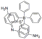 3,7-diaminophenothiazin-5-ium tetraphenylborate 구조식 이미지