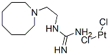 dichloro(guanethidine)platinum(II) Structure