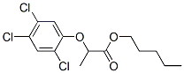 pentyl 2-(2,4,5-trichlorophenoxy)propionate 구조식 이미지