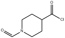 1-FORMYL-PIPERIDINE-4-CARBONYL CHLORIDE Structure