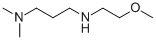 N'-(2-메톡시에틸)-N,N-디메틸프로판-1,3-디아민 구조식 이미지