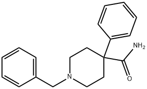 1-벤질-4-페닐피페리딘-4-카르복스아미드 구조식 이미지
