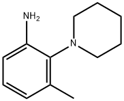 1-(2-AMINO-6-METHYLPHENYL)PIPERIDINE Structure