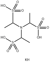 tripotassium 1,1',1''-nitrilotris(ethanesulphonate) Structure