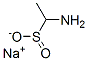 sodium 1-aminoethanesulphinate Structure