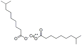 copper(2+) tert-decanoate Structure