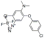 2-클로로-5-(4-클로로페녹시)-4-디메틸아미노벤젠디아조늄테트라플루오로보레이트 구조식 이미지