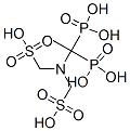 [(1,1-diphosphonoethyl)imino]bis(methanesulphonic) acid Structure