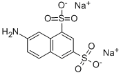 7-AMINO-1,3-NAPHTHALENEDISULFONIC ACID DISODIUM SALT 구조식 이미지