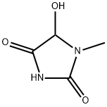 NZ-419,5-HYDROXY-1-METHYLIMIDAZOLIDINE-2,4-DIONE Structure