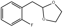 2-(1,3-DIOXOLAN-2-YLMETHYL)-1-FLUOROBENZENE Structure