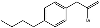2-브로모-3-(4-N-부틸페닐)-1-프로펜 구조식 이미지