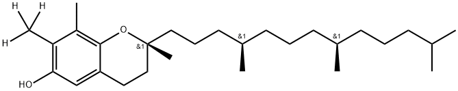 γ-Tocopherol-d3 Structure