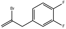 2-브로모-3-(3,4-디플루오로페닐)-1-프로펜 구조식 이미지