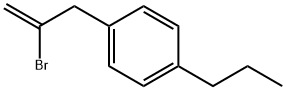 2-BROMO-3-(4-N-PROPYLPHENYL)-1-PROPENE 구조식 이미지
