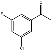 3'-CHLORO-5'-FLUOROACETOPHENONE Structure