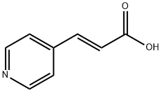 3-(4-Pyridine)acrylic acid Structure