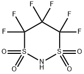 1,1,2,2,3,3-HEXAFLUOROPROPANE-1,3-DISULFONIMIDE Structure