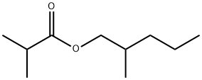 2-메틸펜틸이소부티레이트 구조식 이미지