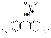 4,4'-carbonimidoylbis[N,N-dimethylaniline] nitrate Structure