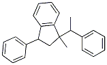 1-methyl-3-phenyl(1-phenylethyl)indan 구조식 이미지