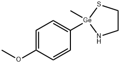 1,3,2-티아자게르몰리딘,2-(p-메톡시페닐)-2-메틸- 구조식 이미지